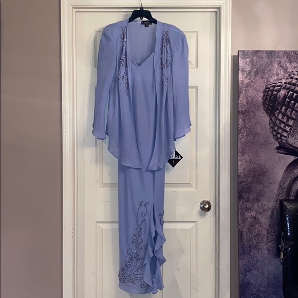 R&M Richards Dresses & Skirts - Periwinkle Dress